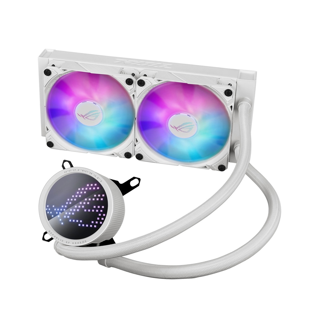 [NS009097] Asus Rog Ryuo III 240 ARGB CPU Liquid Cooler - White