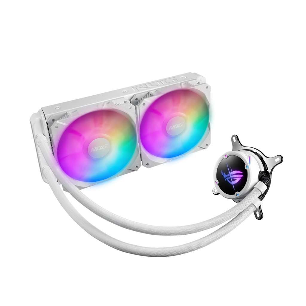 [NS009123] Asus Rog Strix LC II 240 ARGB White Edition Liquid CPU Cooler