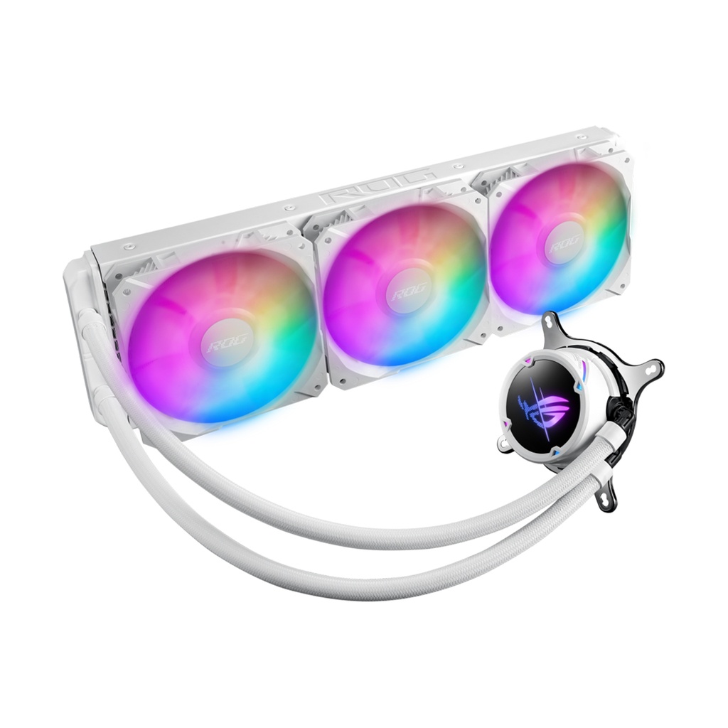 [NS007276] Asus Rog Strix LC II 360 ARGB White Edition Liquid CPU Cooler