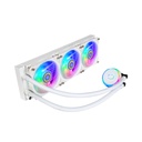 CoolerMaster MasterLiquid PL360 Flux ARGB CPU Liquid Cooler - White Edition