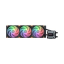 Cougar Poseidon Ultra ARGB 360MM All-In-One CPU Liquid Cooler with Improved Cooling and Quiet Performance - Black