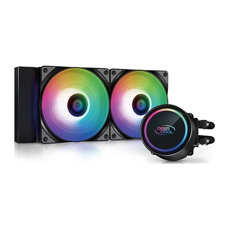 [NS016492] DeepCool Gammaxx L240 ARGB 240mm CPU Liquid Cooler - Black