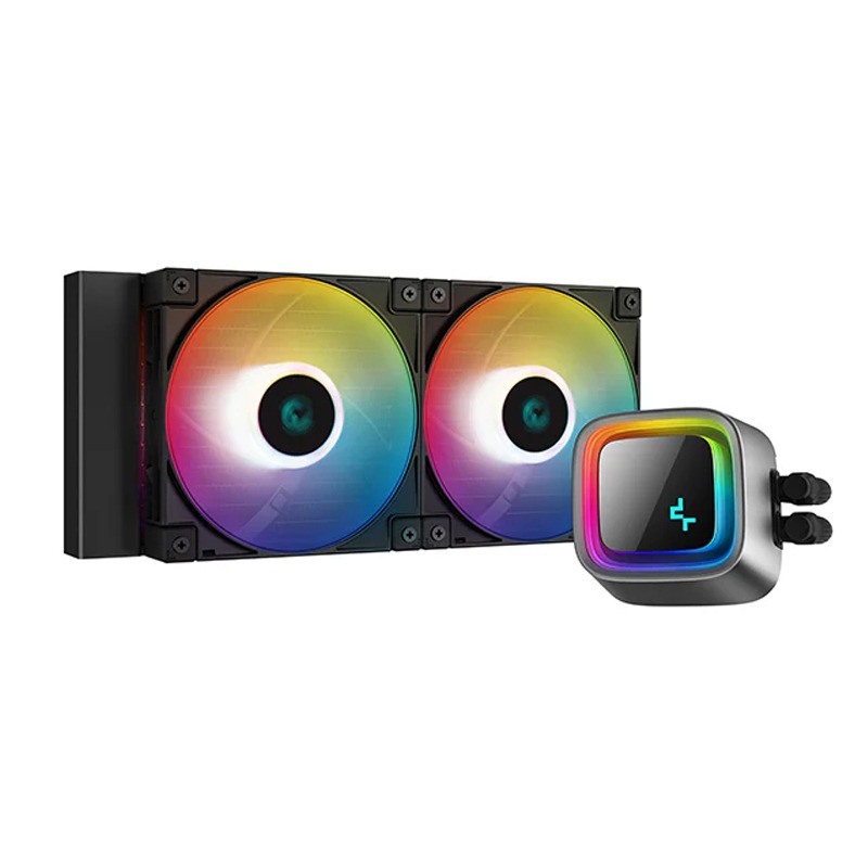 [NS014933] DeepCool LS520 SE Infinity Series RGB 240mm CPU Liquid Cooler - Black
