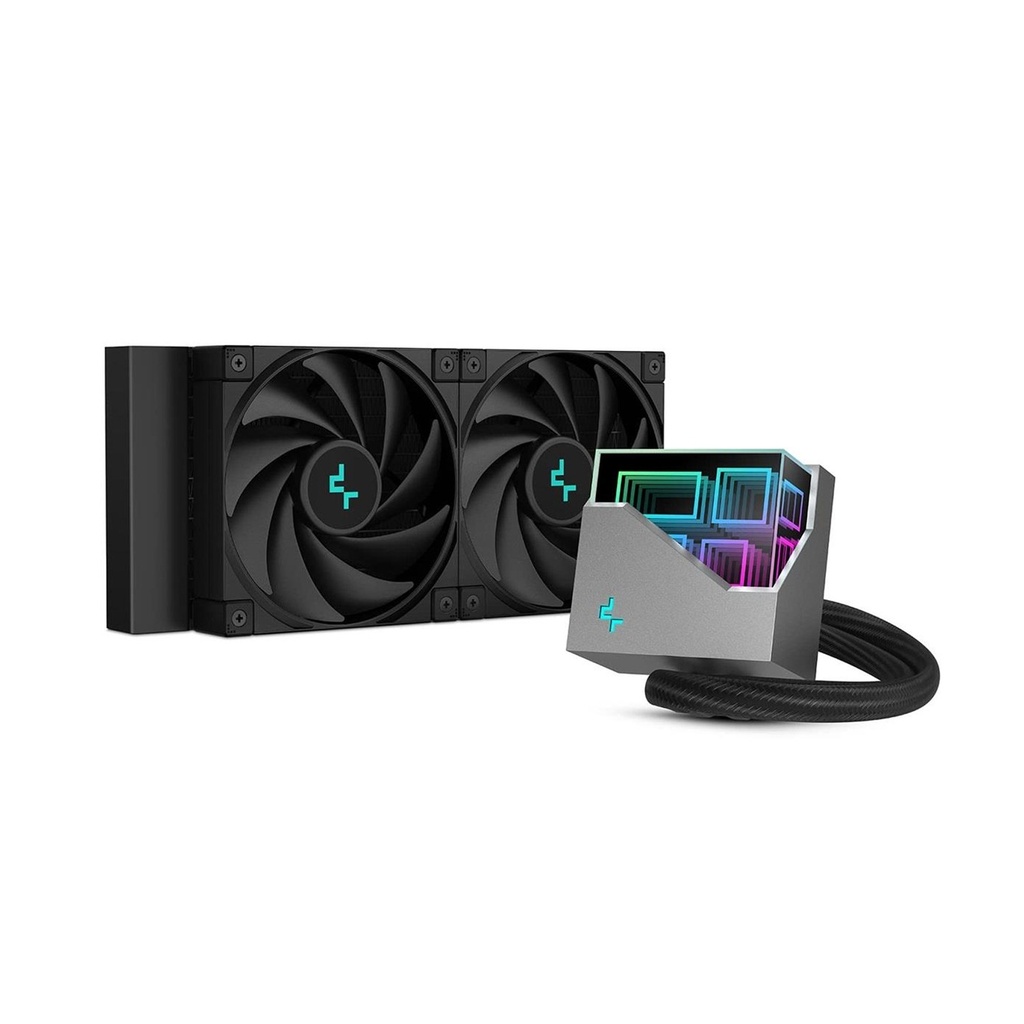 [NS028262] DeepCool LT520 Infinity Series 240mm CPU Liquid Cooler - Black