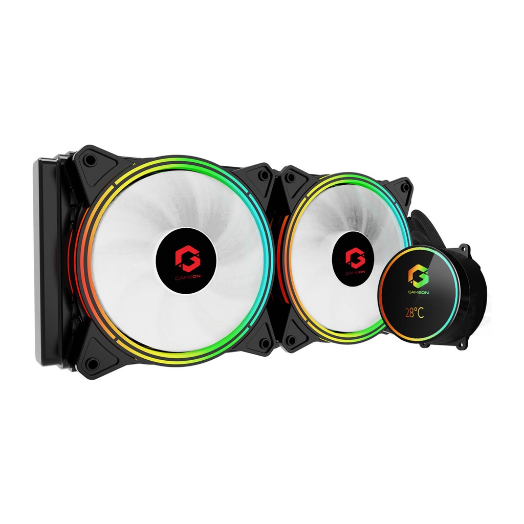 [NS007059] Gameon Kraken A380 240mm Liquid CPU Cooler - Black