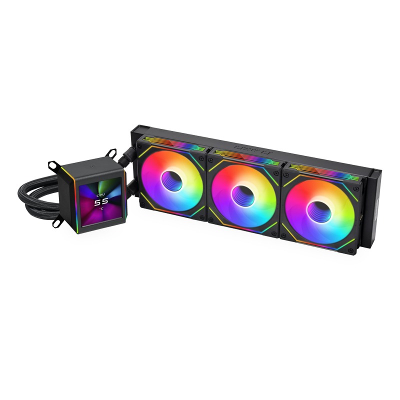 [NS014663] LIAN LI Galahad II LCD SL-INF 360 ARGB All-in-One CPU Liquid Cooler- Black
