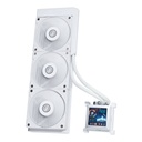 Lian Li Hydro-Shift LCD AIO 360mm Liquid CPU Cooler with 2.88" IPS LCD Screen - White