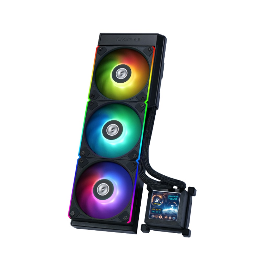[NS028835] Lian Li HydroShift 360R LCD 360MM RGB CPU Liquid Cooler - Black