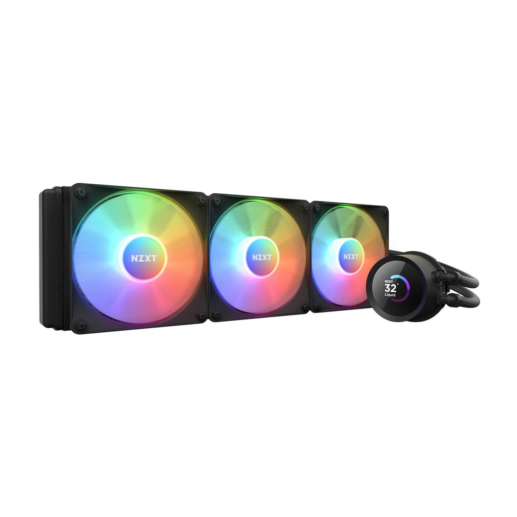 [NS011248] NZXT Kraken 360 RGB 360mm Liquid Cooler With LCD Display - Black