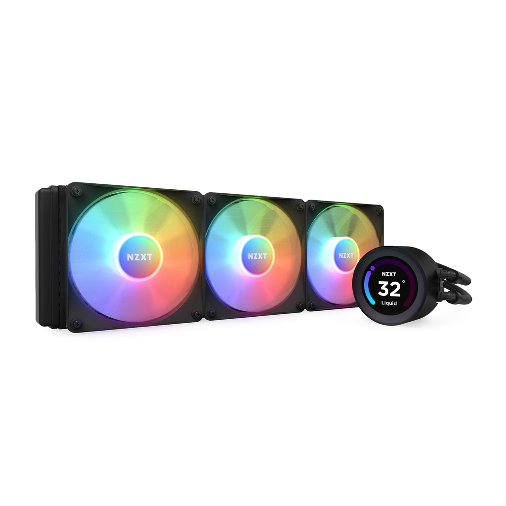 [NS011173] NZXT Kraken Elite 360 RGB 360mm Liquid Cooler With LCD Display-Black