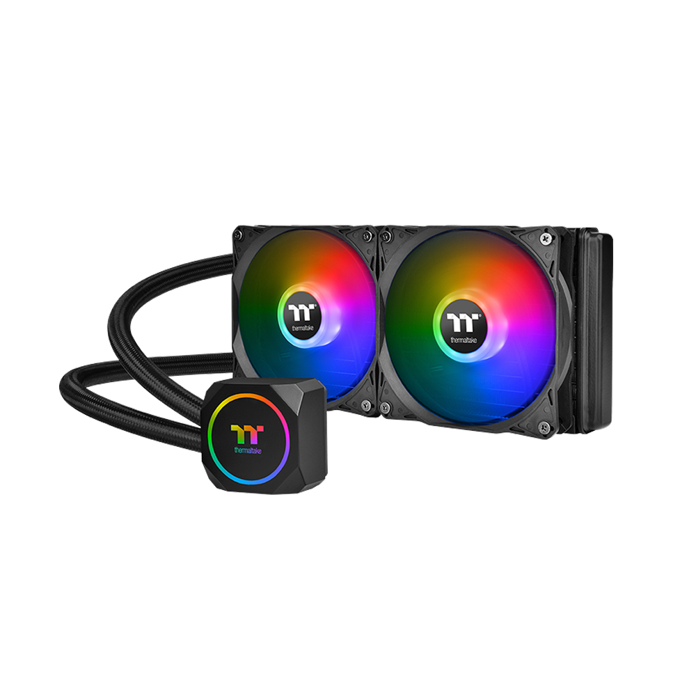 [NS007453] Thermaltake TH240 ARGB Sync AIO Liquid Cooler - Black