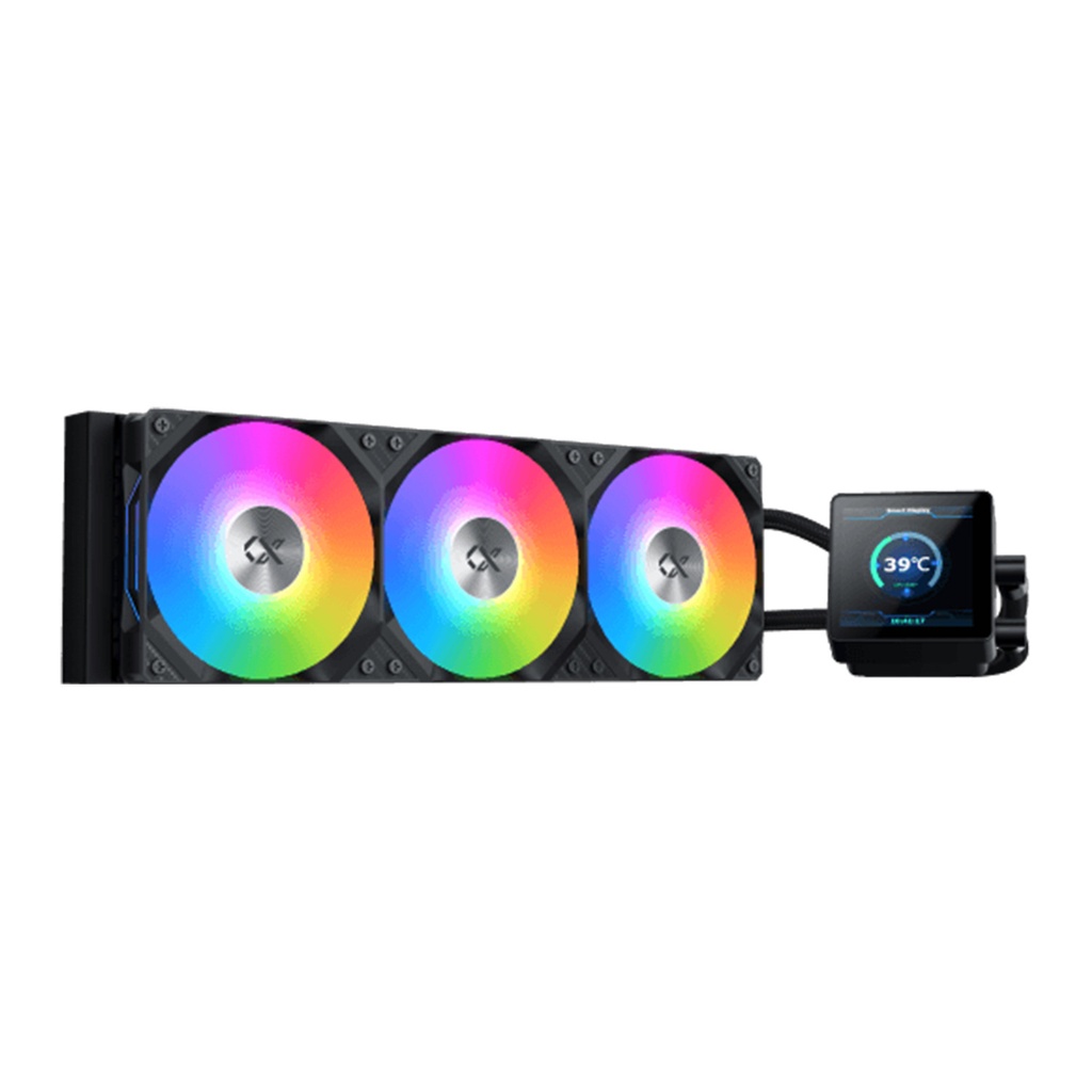 [NS028411] Xigmatek Connect 360 Smart Digital LCD RGB CPU Liquid Cooler - Black
