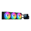 Xigmatek Connect 360 Smart Digital LCD RGB CPU Liquid Cooler - Black