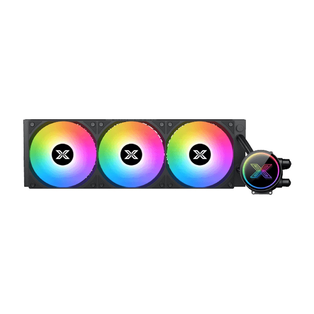 [NS031475] Xigmatek Fenix II 360 Infinity Mirror ARGB Liquid Cooler - Black