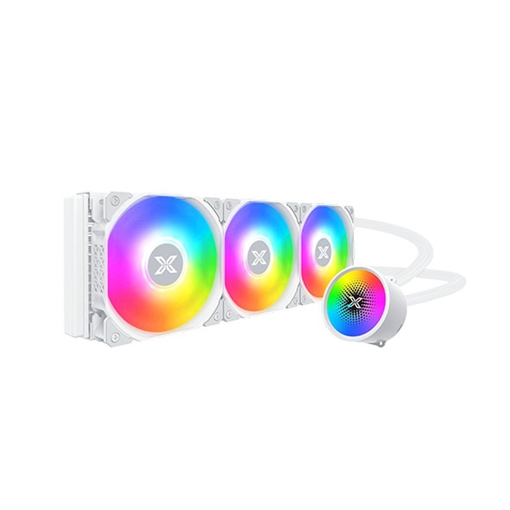 [NS011625] Xigmatek Killer X Arctic 360mm ARGB CPU Liquid Cooler - White