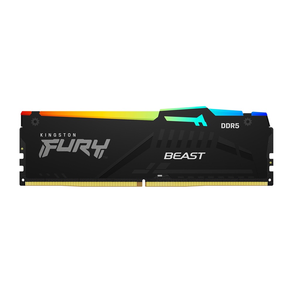 [NS033266] Kingston Fury Beast RGB 32GB (1 KIT 32GB) DDR5 6000MT/s CL36 Memory Kit