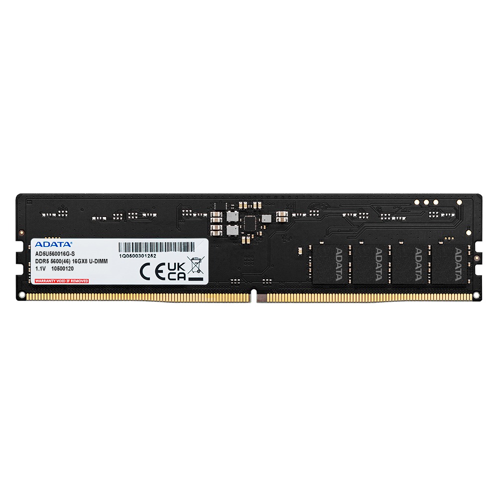 Adata DDR5 32GB 5600 U-DIMM - Memory RAM - Black