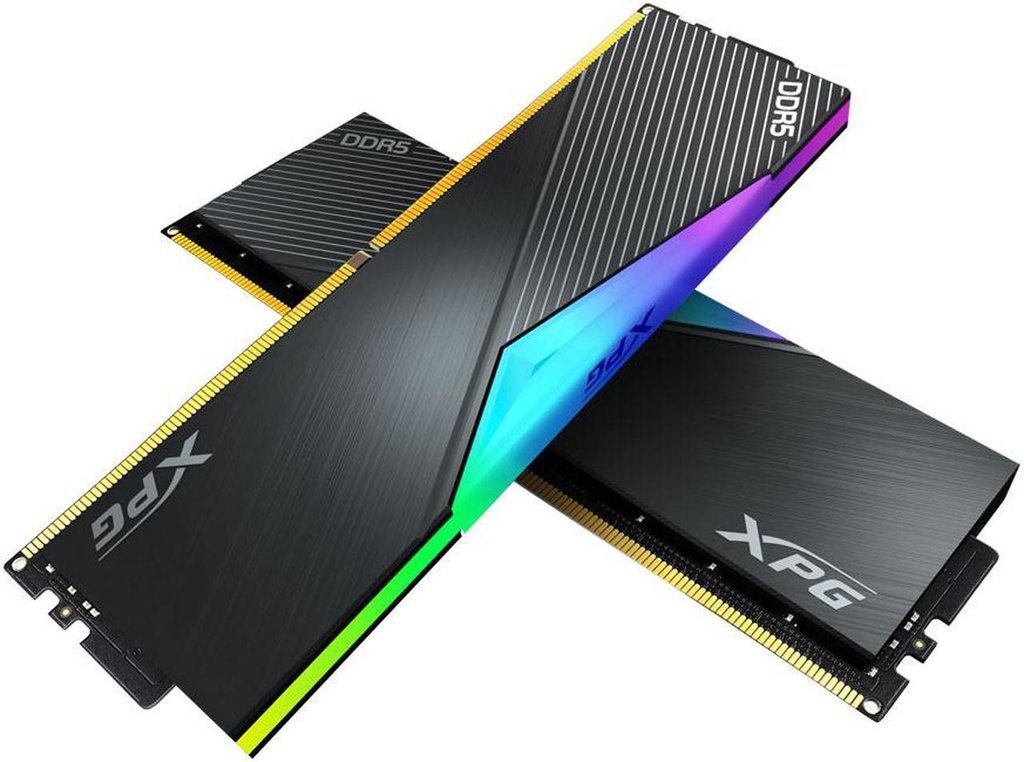 [NS028061] ADATA XPG LANCER RGB - 32GB (2x16GB) DDR5 7200Mhz - Gaming Memory - Black