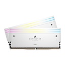 CORSAIR DOMINATOR® TITANIUM RGB 64GB (2x32GB) DDR5 DRAM 6000MT/s CL30 Intel XMP Memory Kit — White