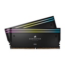 CORSAIR DOMINATOR® TITANIUM RGB 96GB (2x48GB) DDR5 DRAM 6400MT/s CL32 Intel XMP Memory Kit — Black