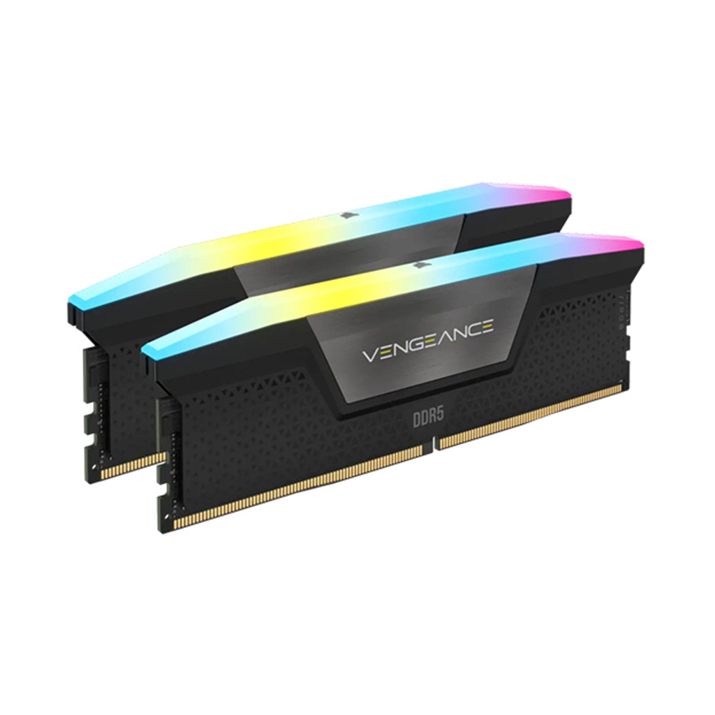[NS005731] Corsair Vengeance RGB 32GB (2x16GB) DDR5 5200MHz C40 Memory Kit - Black