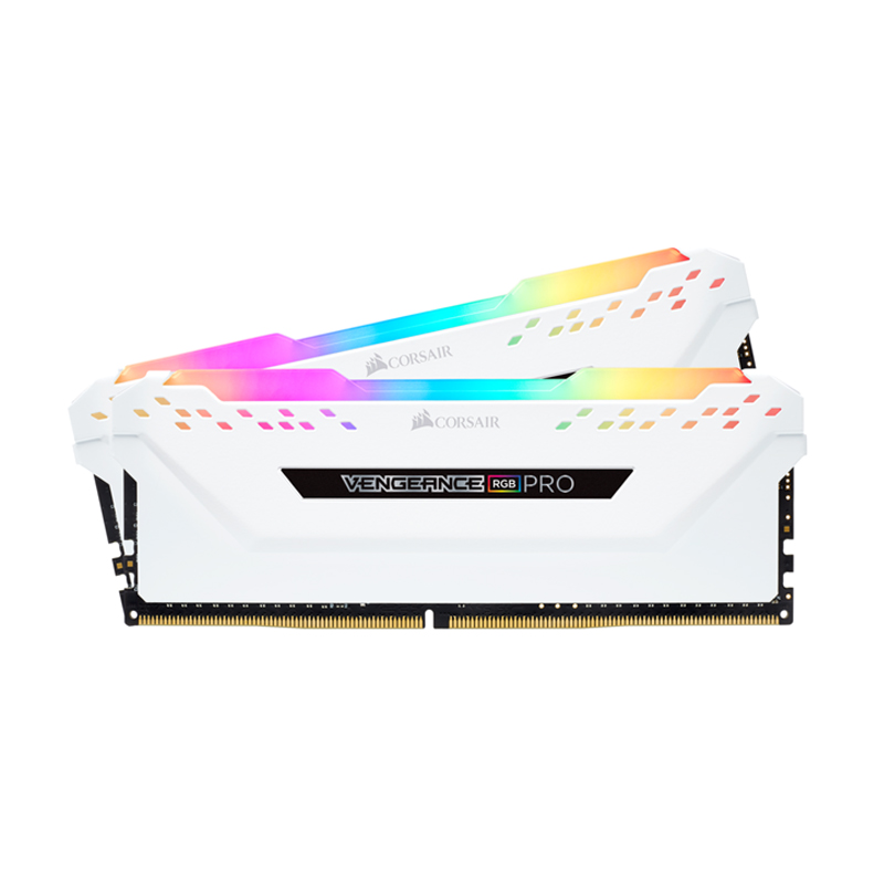 [NS000567] Corsair Vengeance RGB Pro 16GB (2x8GB) DDR4 3600MHz C18 Desktop Memory Kit - White