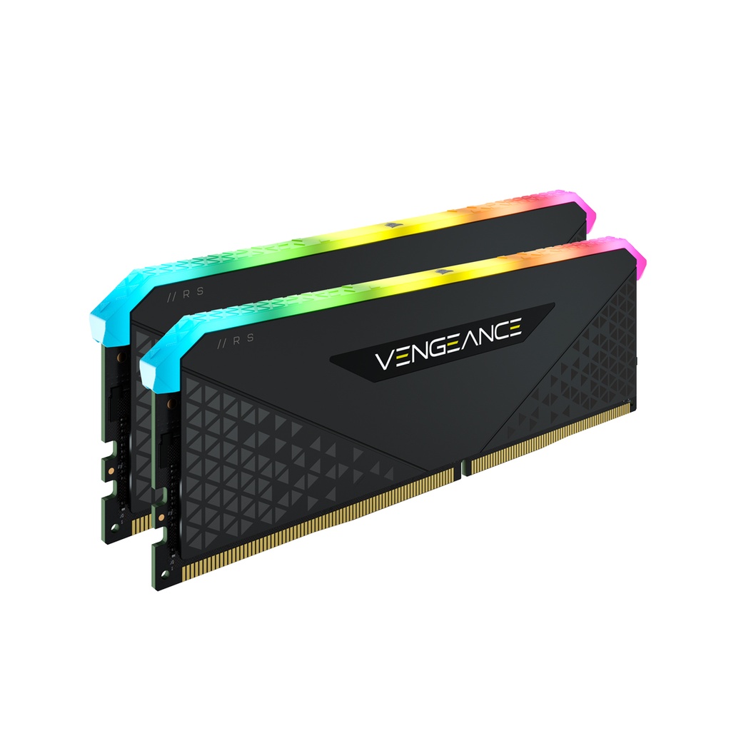 [NS004918] Corsair Vengeance RGB RS 16GB (2x8GB) DDR4 3600MHz C18 Desktop Memory Kit - Black