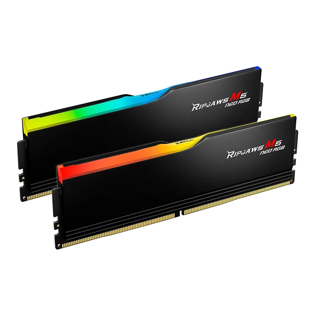 G.SKILL Ripjaws M5 NEO RGB Series DDR5 32GB (2x16GB) 6000MHz CL30 RAM - Black