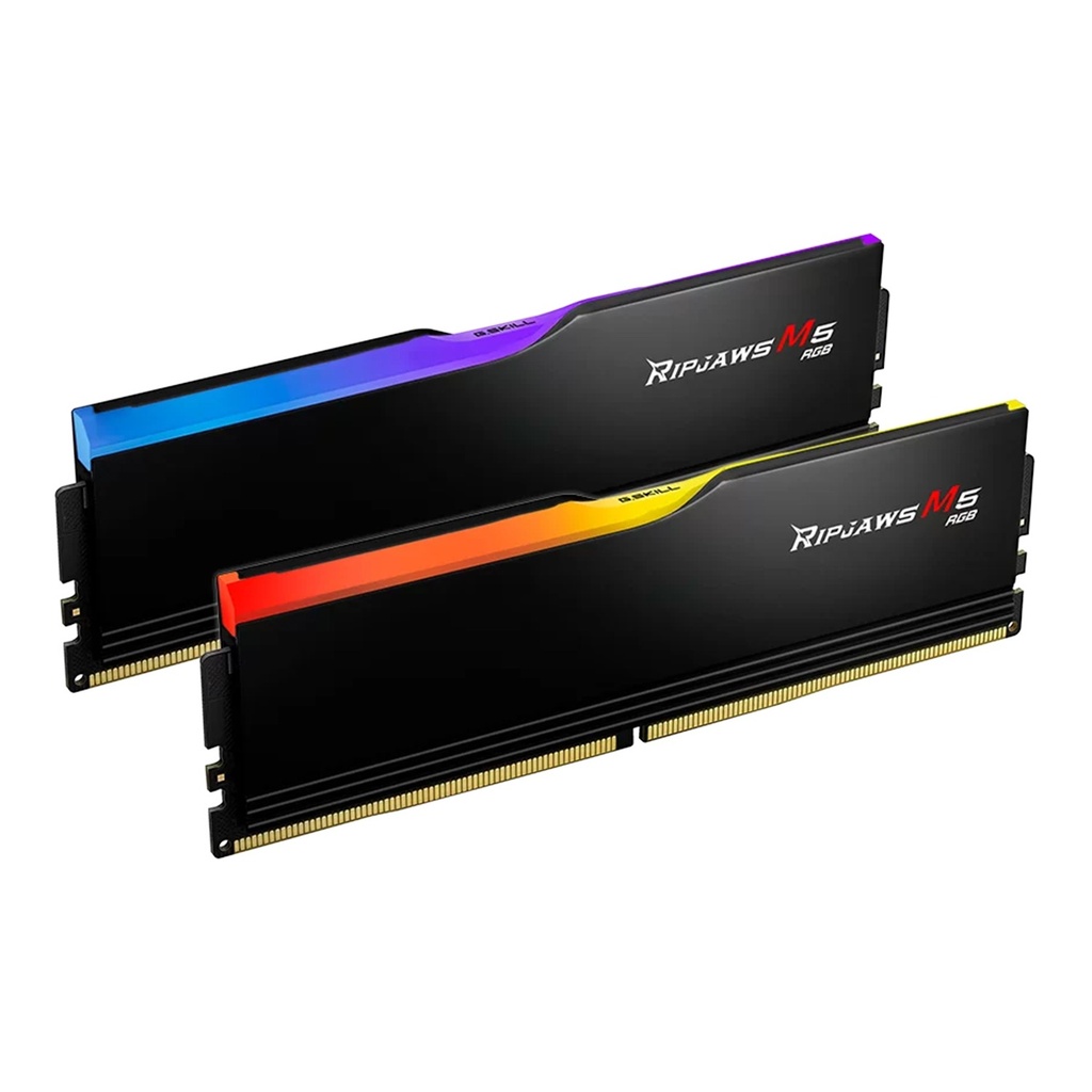 G.SKILL Ripjaws M5 RGB Series DDR5 RAM 32GB (2x16GB) 6000MT/s CL36 - Matte Black
