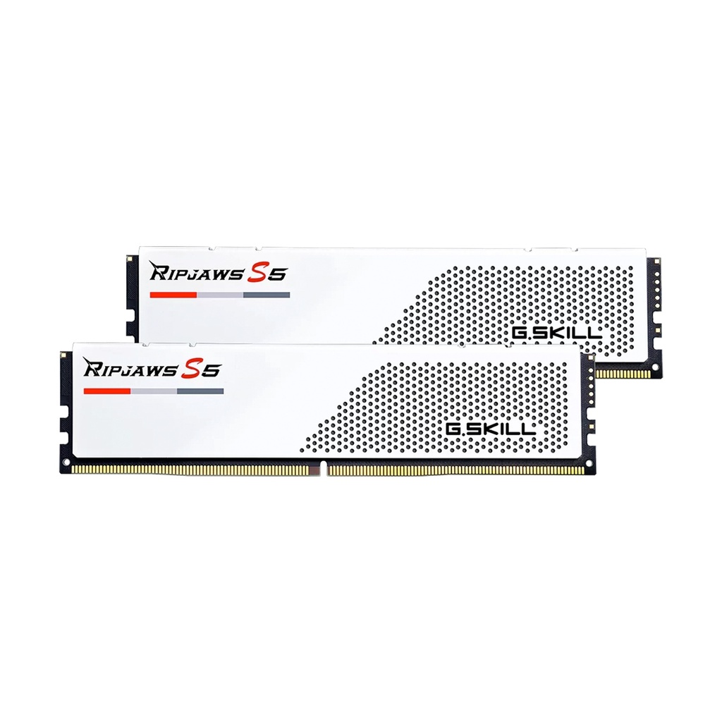 G.Skill RipJaws S5 Memory Module 32GB (2x16GB) DDR5 6000MHz CL36 - White