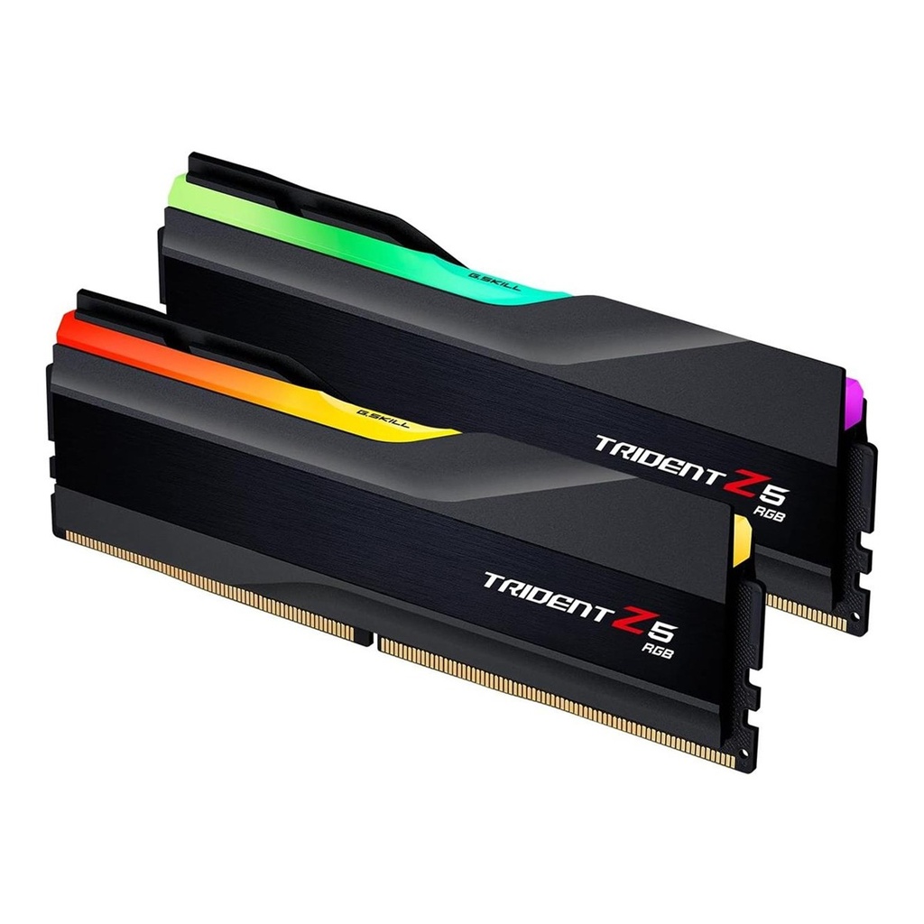 [NS031916] G.Skill Trident Z5 RGB 32GB (2x16GB) DDR5 5600MT/s CL36 (Intel XMP 3.0) Desktop Memory Kit - Black