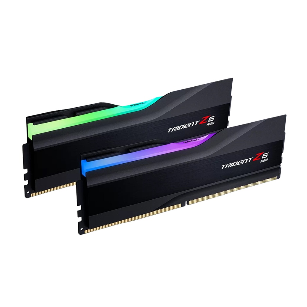 [NS009627] G.Skill Trident Z5 RGB 32GB (2x16GB) DDR5 6000MHz CL32 Memory Kit - Black