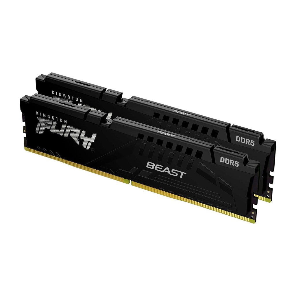 [NS029410] Kingston Fury Beast 16GB (2x8GB) DDR5 6000MT/s CL36 Memory Kit - Black