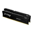 Kingston Fury Beast 16GB (2x8GB) DDR5 6000MT/s CL36 Memory Kit - Black