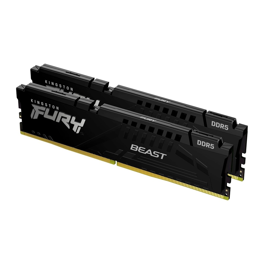 [NS032093] Kingston Fury Beast 32GB (2x16GB) DDR5 6000MT/s CL36 Memory Kit - Black