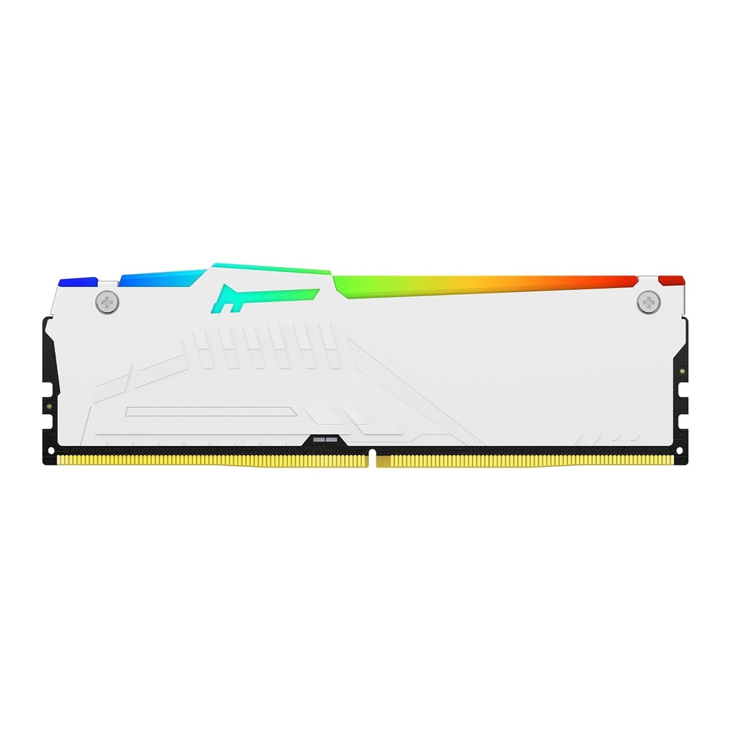 Kingston Fury Beast RGB 64GB (2x32GB) DDR5 6000MT/s CL40 Memory Kit - White