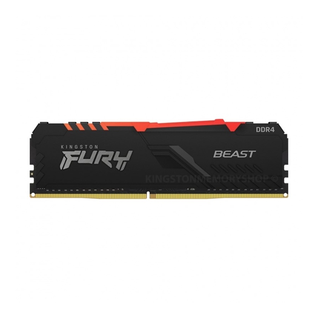 [NS005632] Kingston Fury Beast RGB 8GB DDR4 3600MHz Desktop Memory