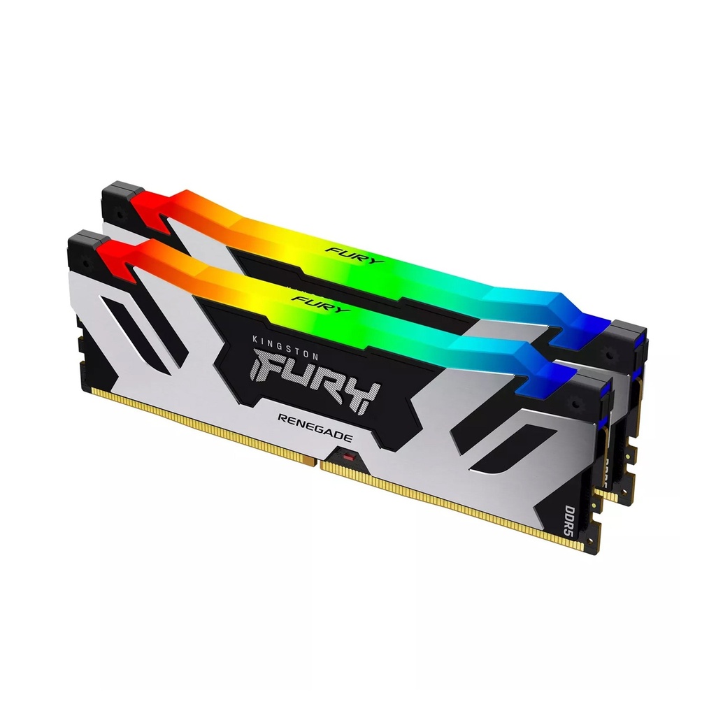 Kingston FURY Renegade RGB 96GB (2x48GB) DDR5 6000MT/s CL32 Desktop Memory Kit