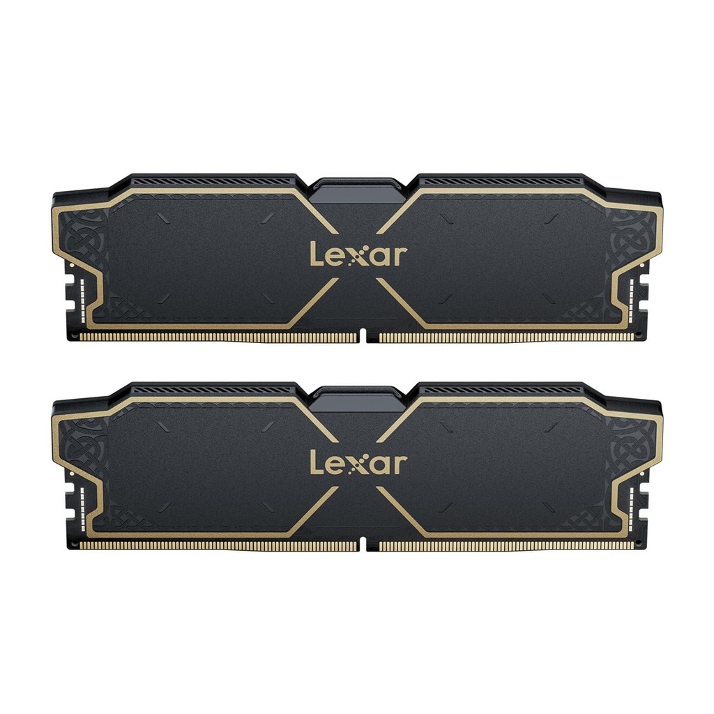 Lexar Thor 16GB (2x8GB) DDR5 6000MHz Overclock CL38 Memory Kit - Black