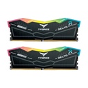 TeamGroup T-Force DELTA RGB 32GB (2x16GB) DDR5 8000MHz CL38 Memory Kit - Black