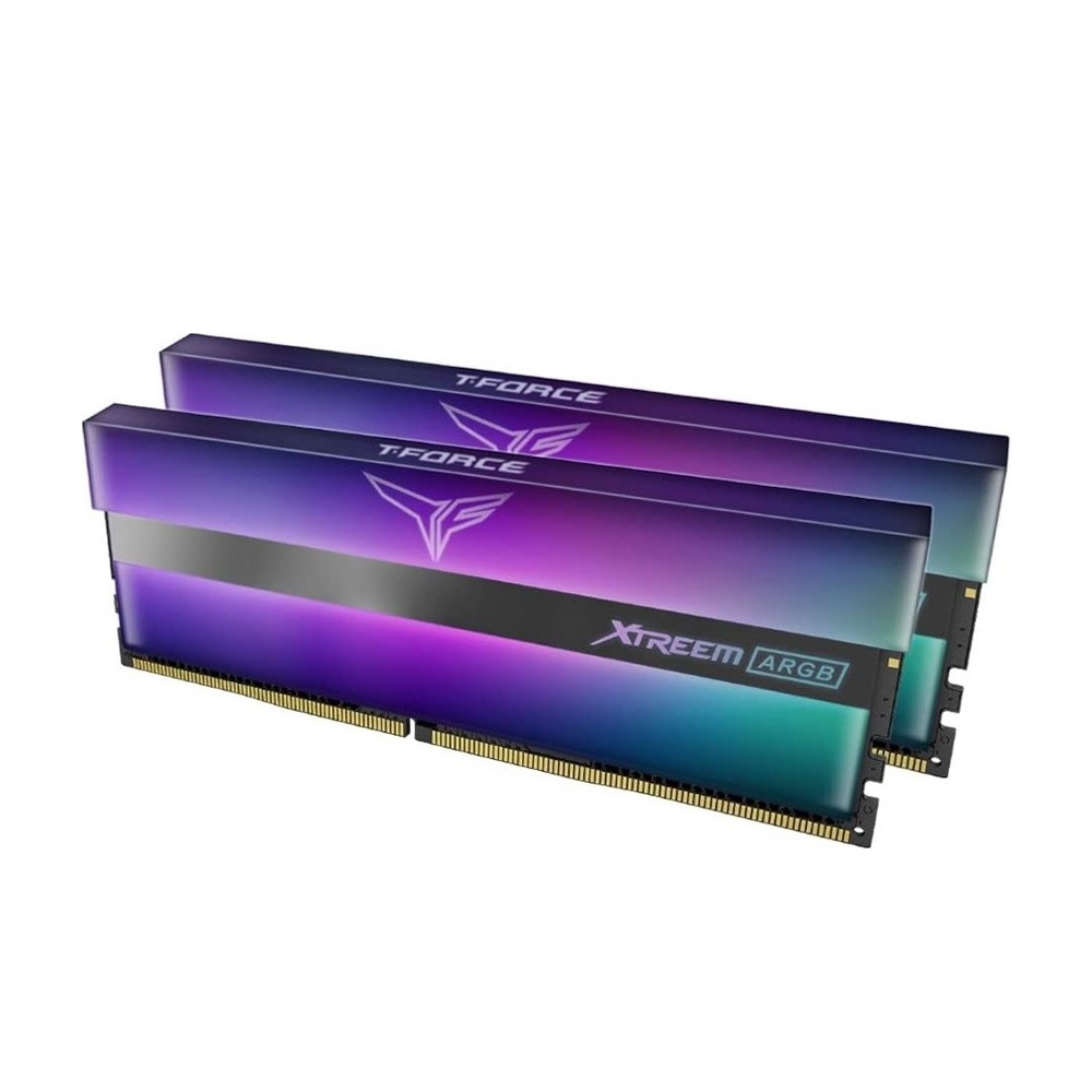 [NS027906] TeamGroup T-Force Xtream ARGB 16GB (2x8GB) DDR4 3600MHz CL18 Memory Kit - Black