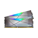 XPG D50 Xtreme RGB RAM 16GB DDR4 (2x8GB) 4133MHz Desktop Memory Kit - Grey