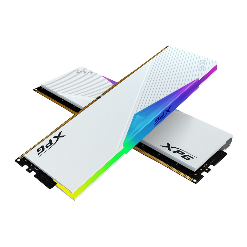 [NS027022] XPG Lancer RGB 32GB (16GB x2) DDR5 6000MT/s CL30 Memory Kit - White