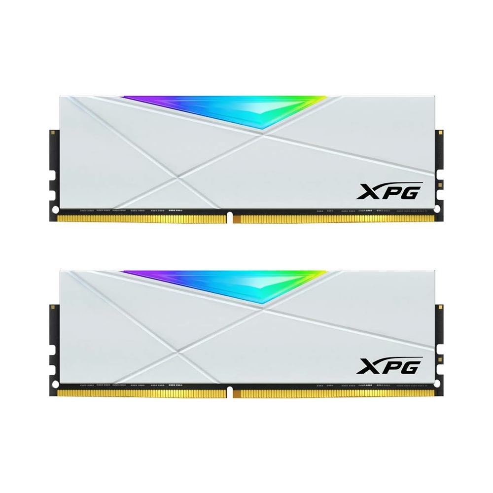 [NS001796] XPG Spectrix D50 16GB (2x8GB) DDR4 4133MHz RGB Memory Kit - White