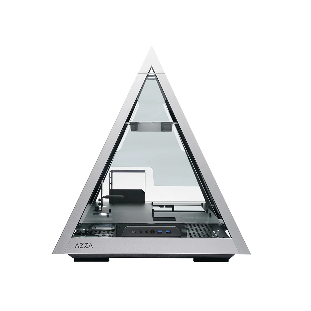 [NS007188] Azza Pyramid Innovative Tempered Glass Gaming Case