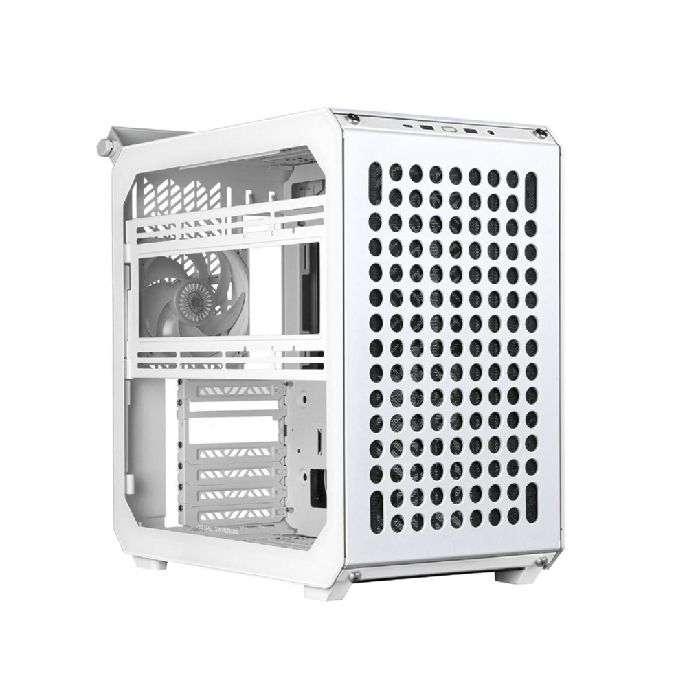 COOLER MASTER Qube 500 Flatpack EATX Case - White