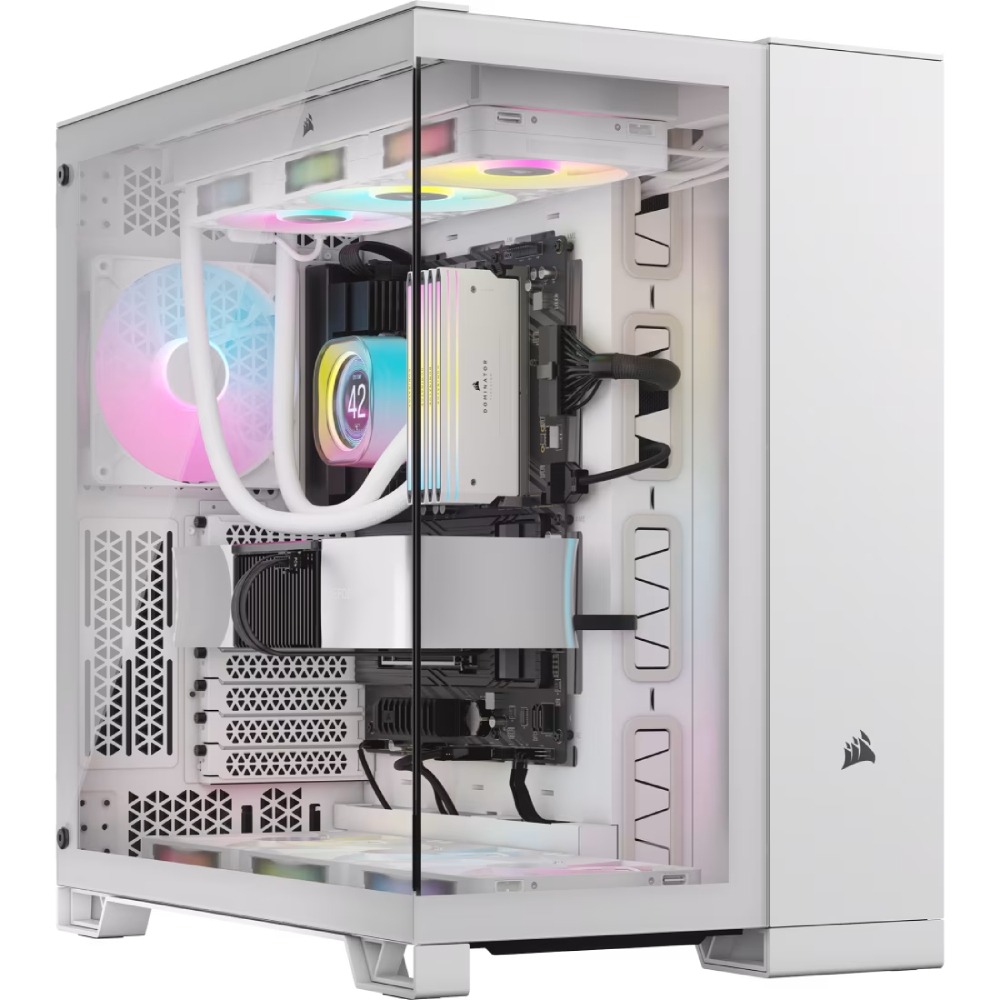 [NS027118] CORSAIR ICUE LINK 6500X RGB Mid Tower Case - White