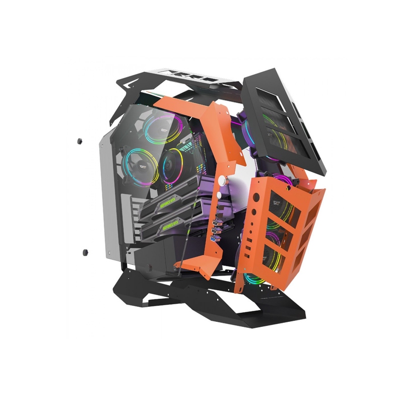 [NS000006] DarkFlash KNIGHT-K1 Tempered Glass Side Panel Case