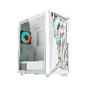 GIGABYTE C301 V2 ATX Mid Tower Case With 4 RGB Fan - White