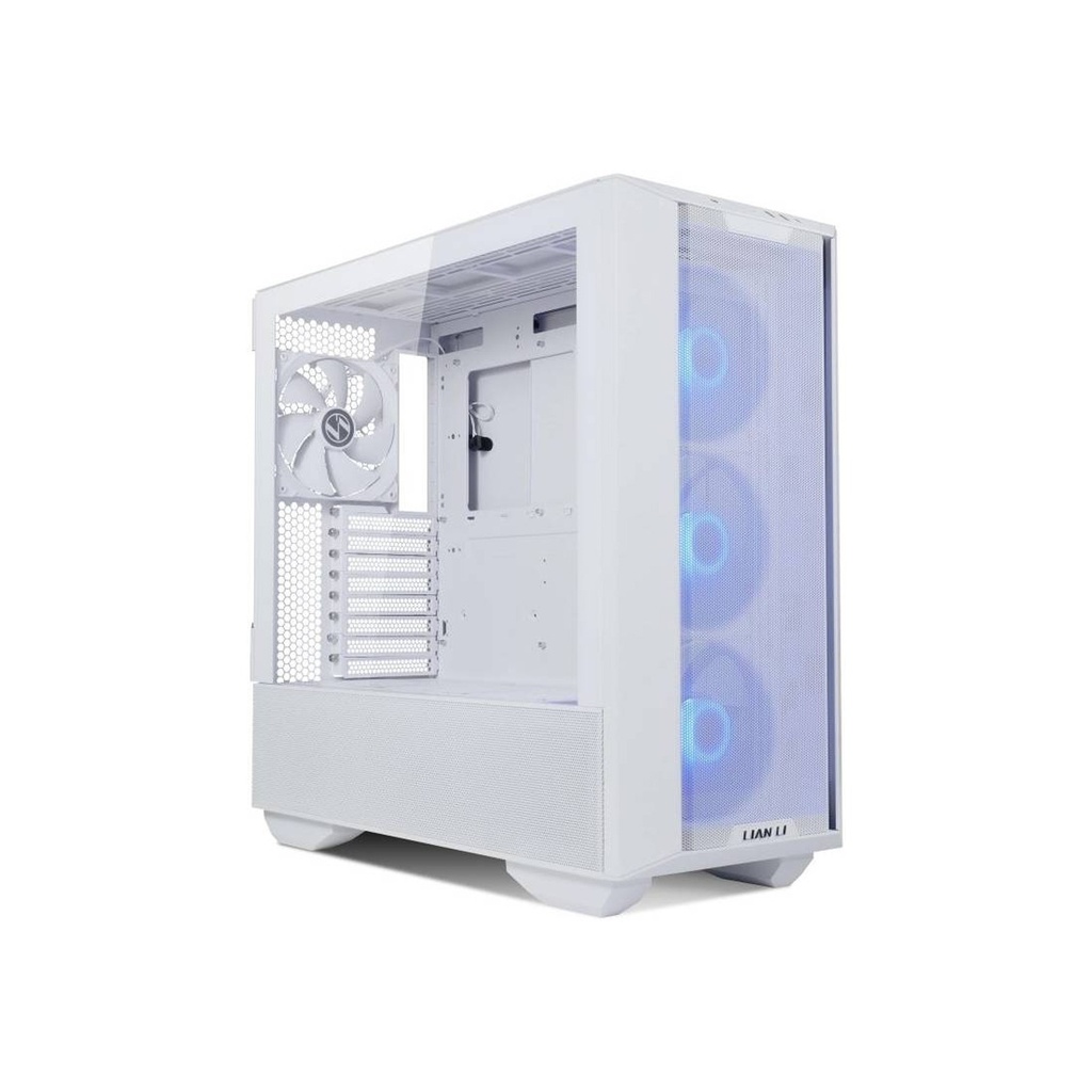 Lian i Lancool III RGB ATX Mid Tower Gaming PC Case- White